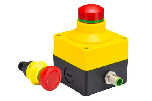 WIELAND ELECTRIC PRESENTS NEW EMERGENCY STOP BUTTONS WITH M12 CONNECTION